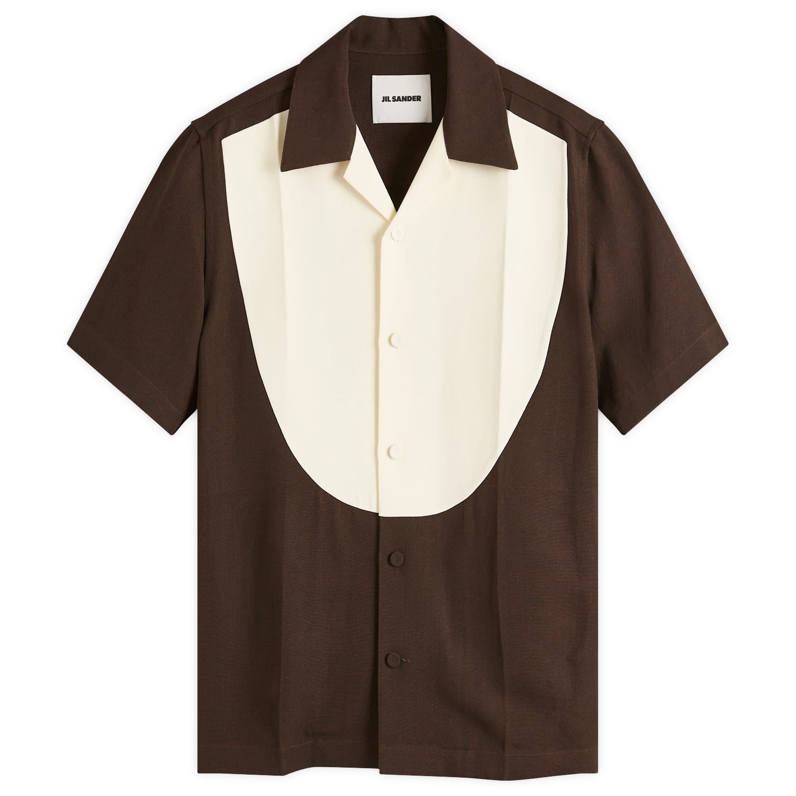 Jil Sander Men's Vacation Shirt Ganache - Curated Menswear