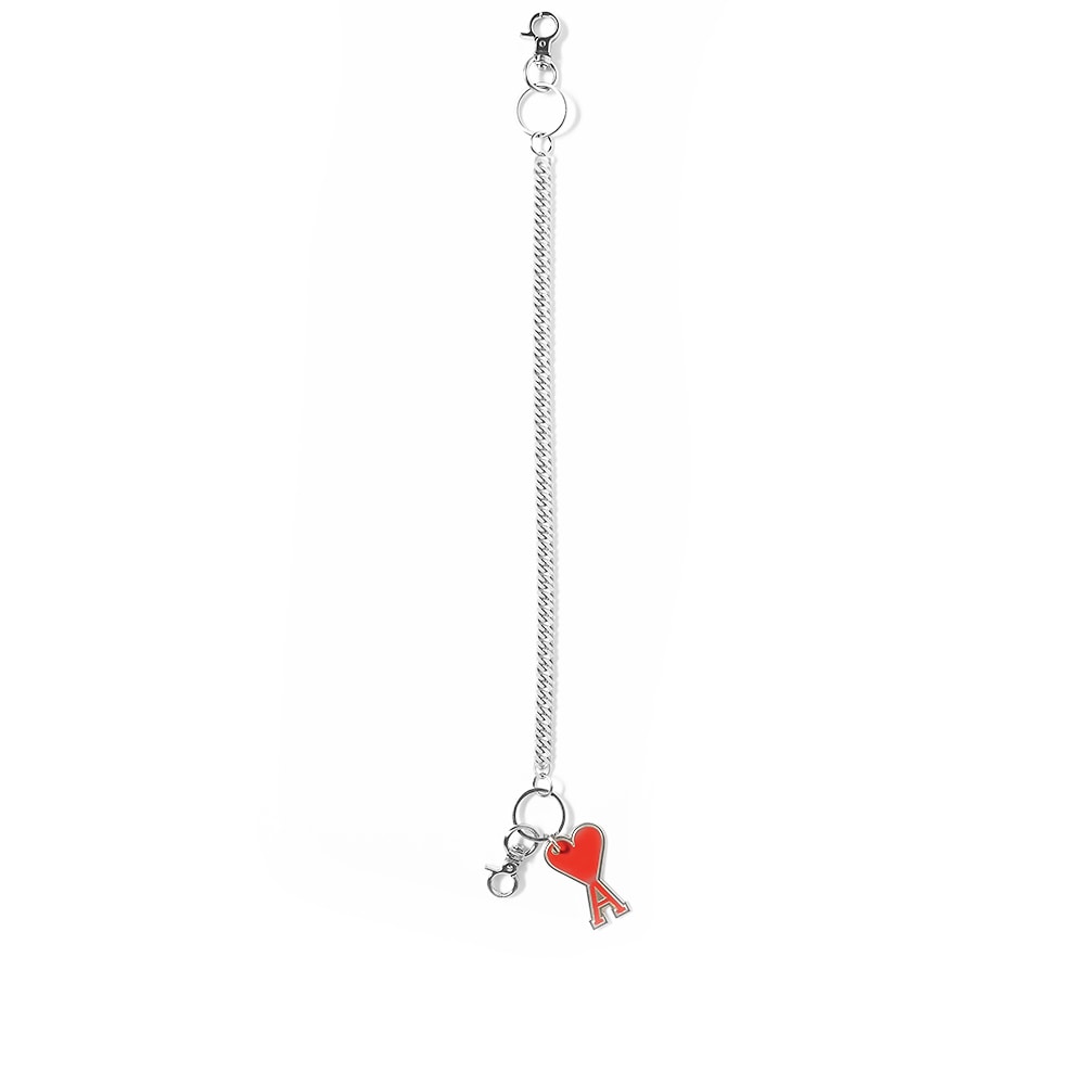 アクセサリーその他 AMI de Coeur Chain Keyring Scarlet Red Ami de Coeur red keychain | Ami | | Simons