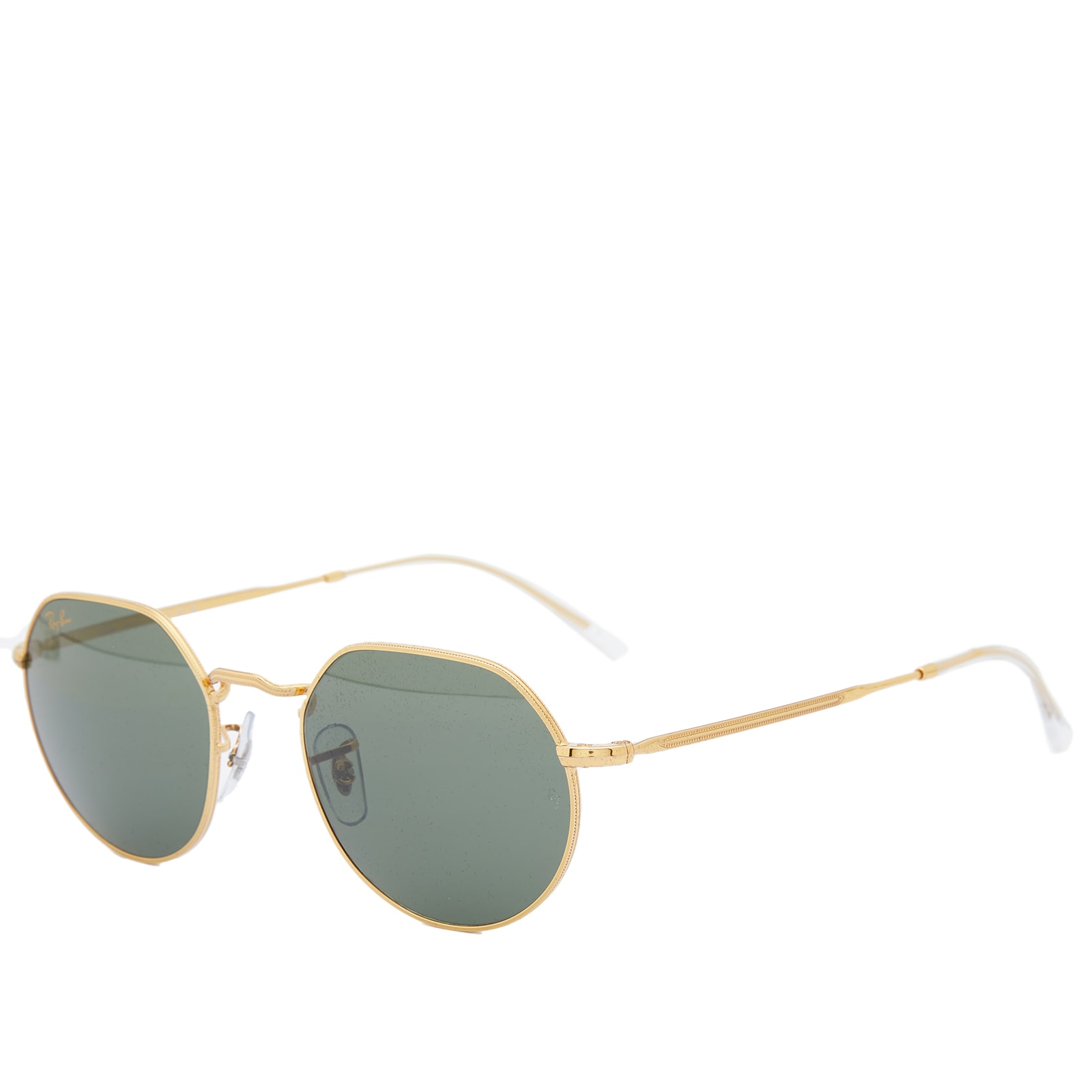 RayBan Jack Sunglasses Gold & Green END. (US)