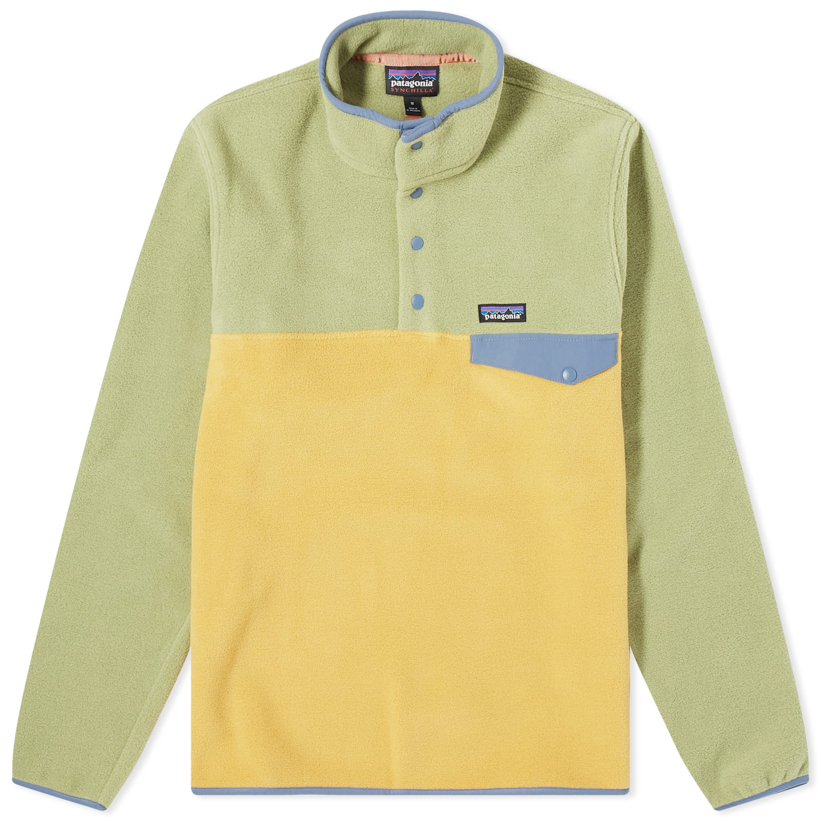 Patagonia Lightweight Synchilla Snap-T Pullover Fleece Pufferfish