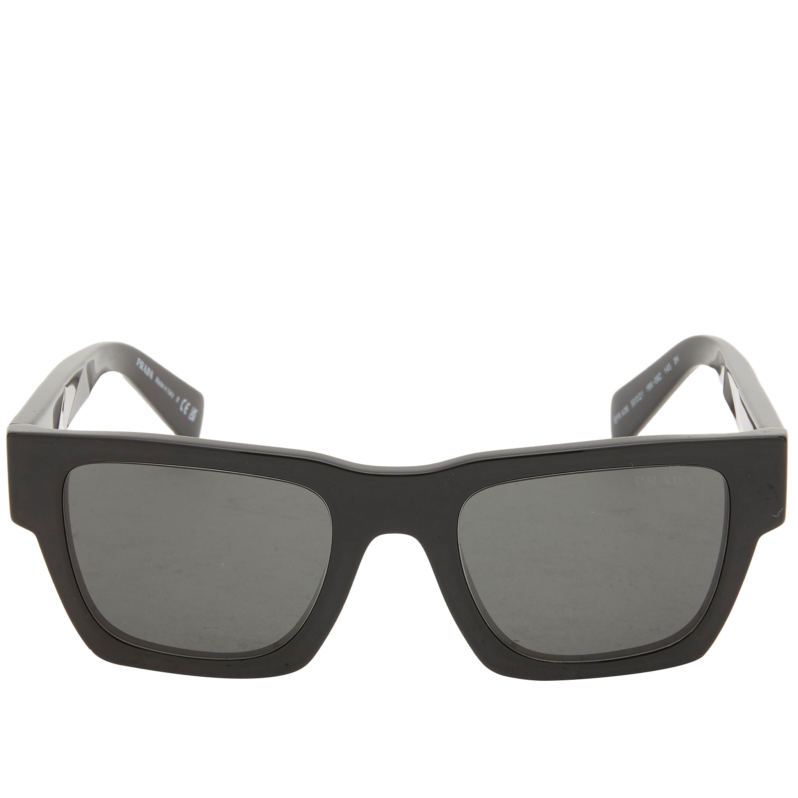 Prada Eyewear Men's PR A06S Sunglasses Black/Dark Grey | 0PR-A06S