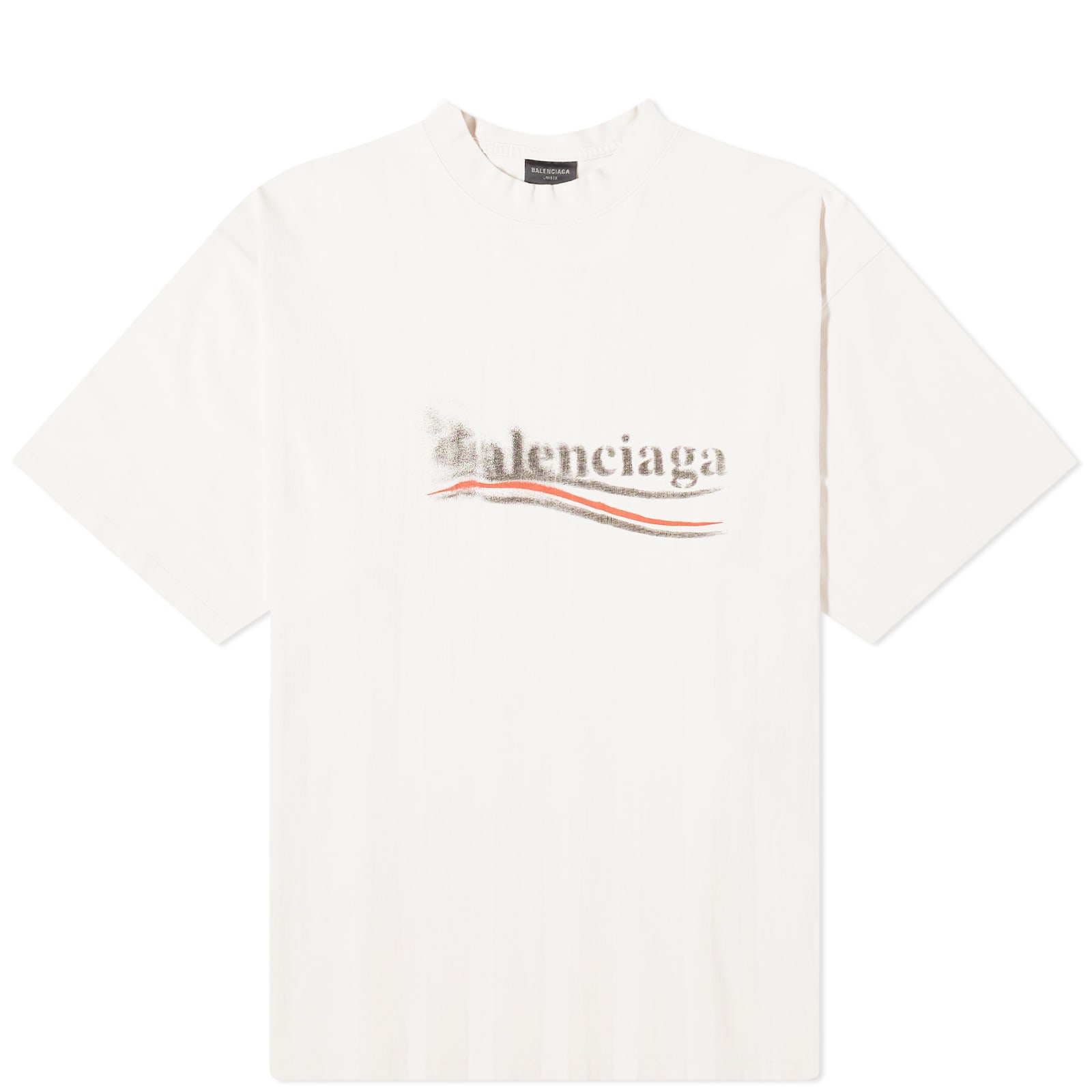 【BALENCIAGA】 Political Stencil フーディ Balenciaga Black Political Stencil Hoodie Balenciaga
