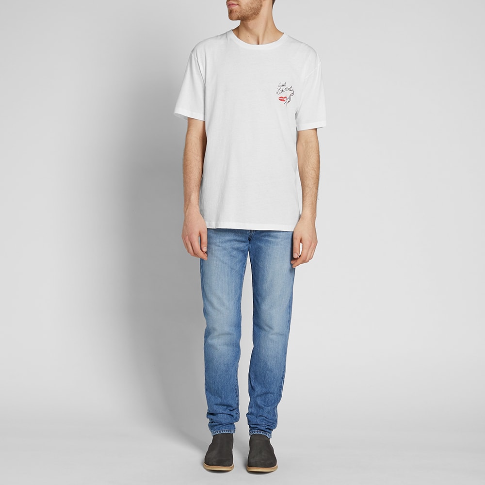 saint laurent no smoking tee