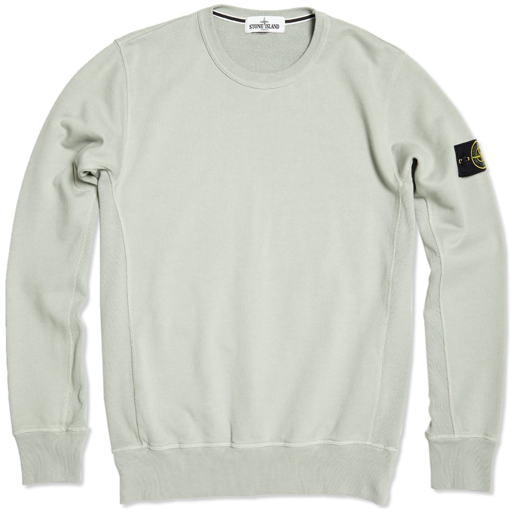 stone island crew neck sweatshirt