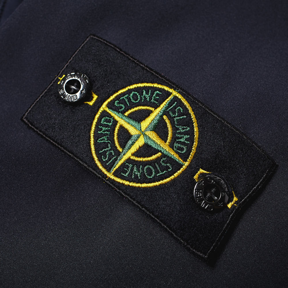 Stone Island Soft Shell R Hooded Jacket Navy End Stone Island Soft Shell R Hooded Jacket Navy End