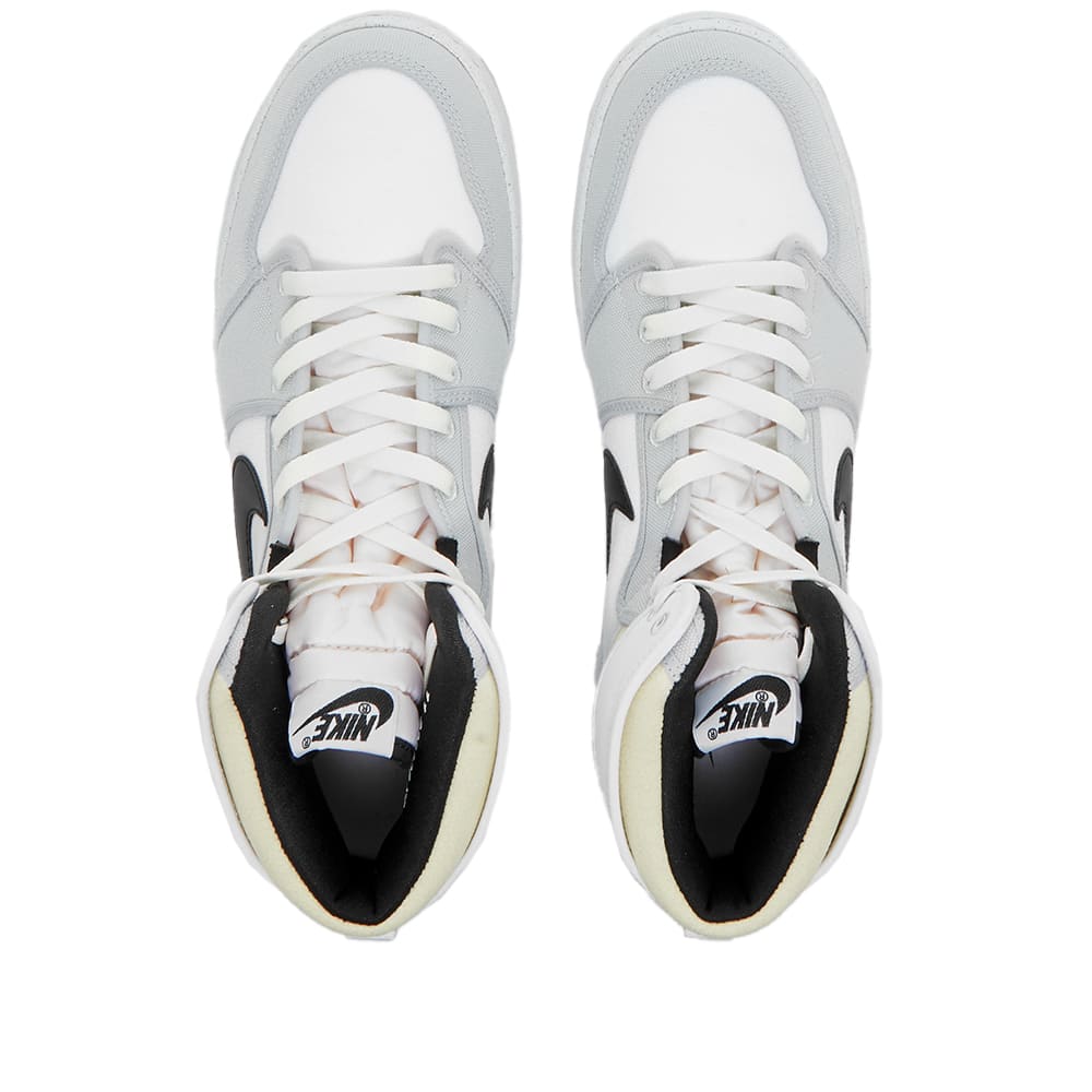 Buy Big Kids Air Jordan 1 Retro Mid Grey Fog Basketball Shoes Online