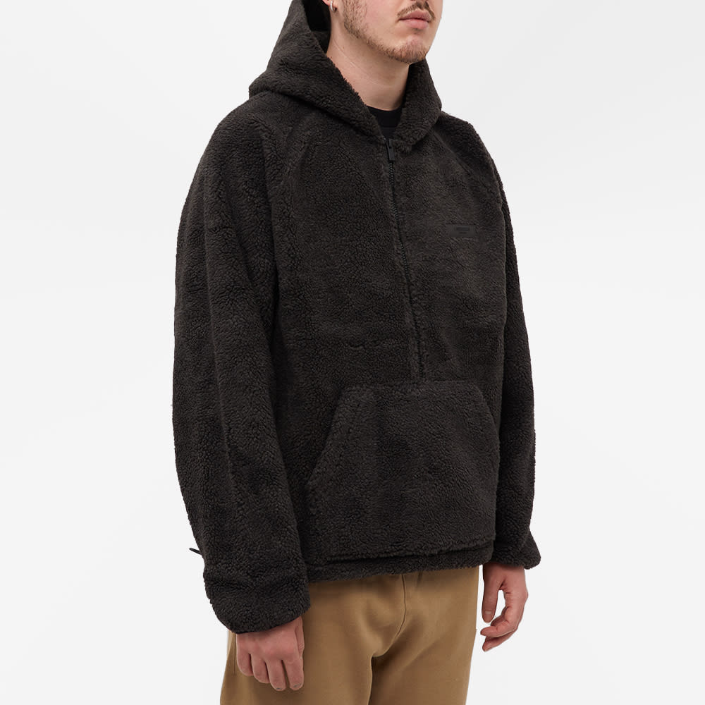 fear of god essentials fleece hoodie