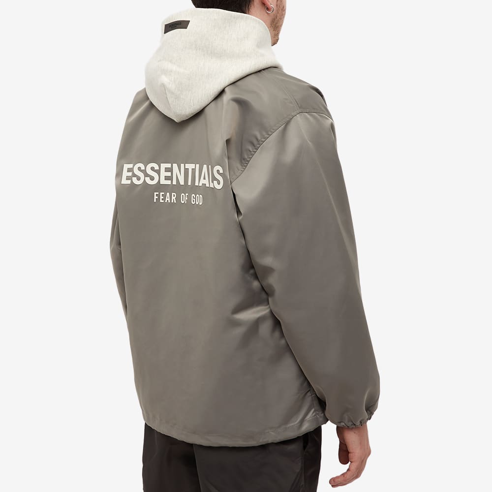 Fear of God ESSENTIALS Iridescent Coaches Jacket Desert Taupe END. (US)