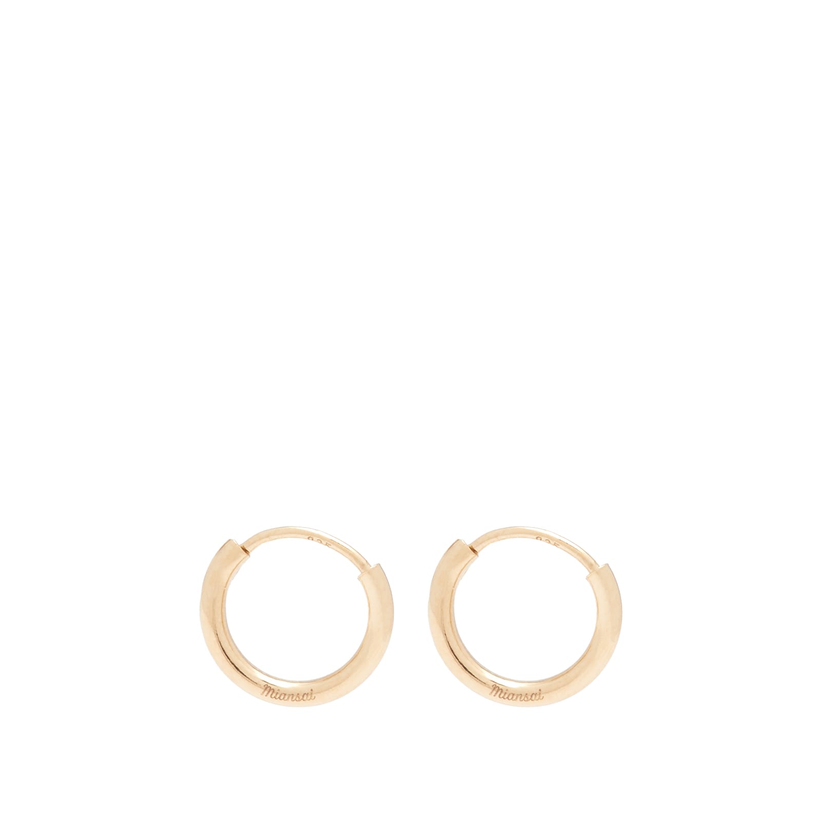 Miansai Aeri Huggie Earring Gold | END. (US)