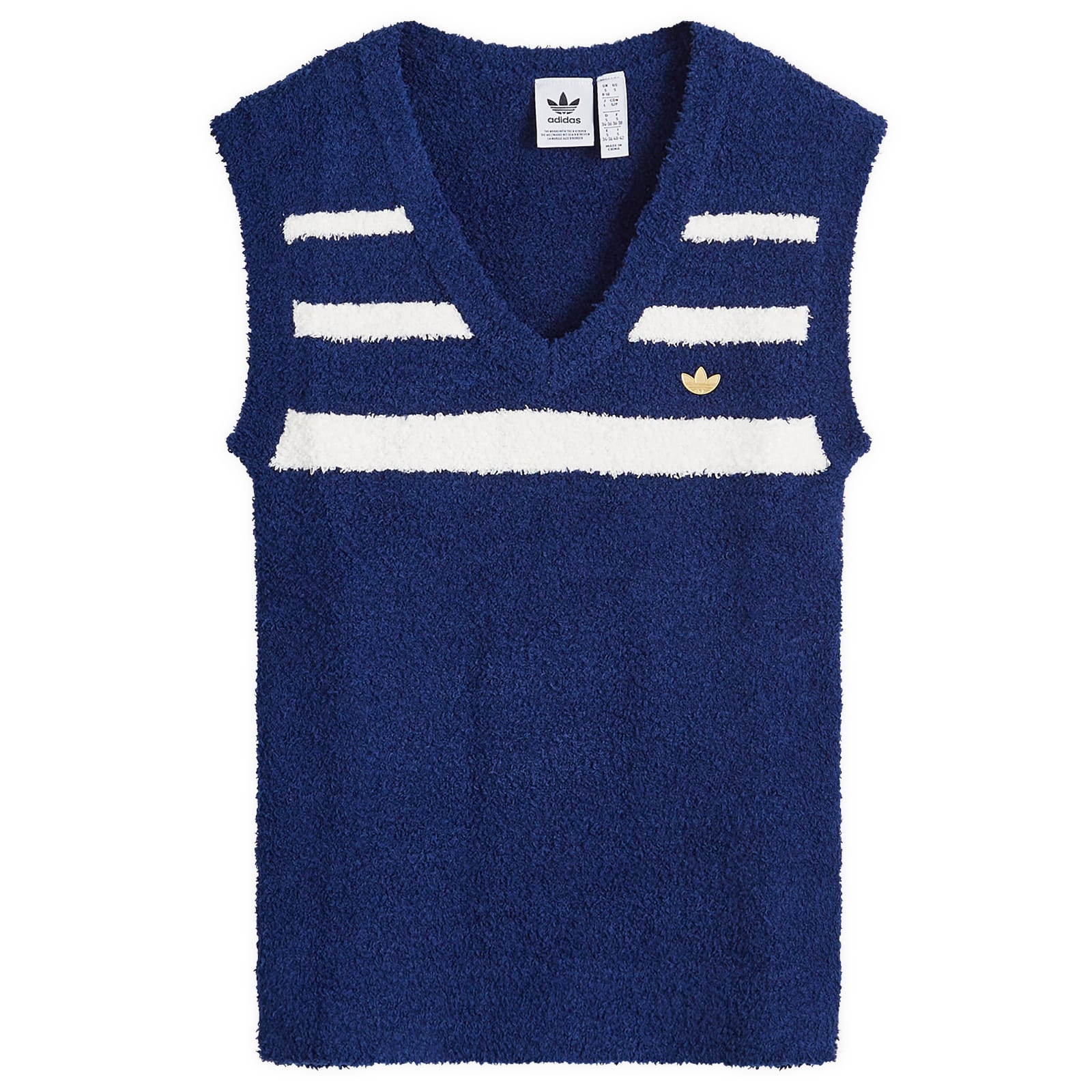 Adidas Knit Vest Dark Blue | END. (AR)