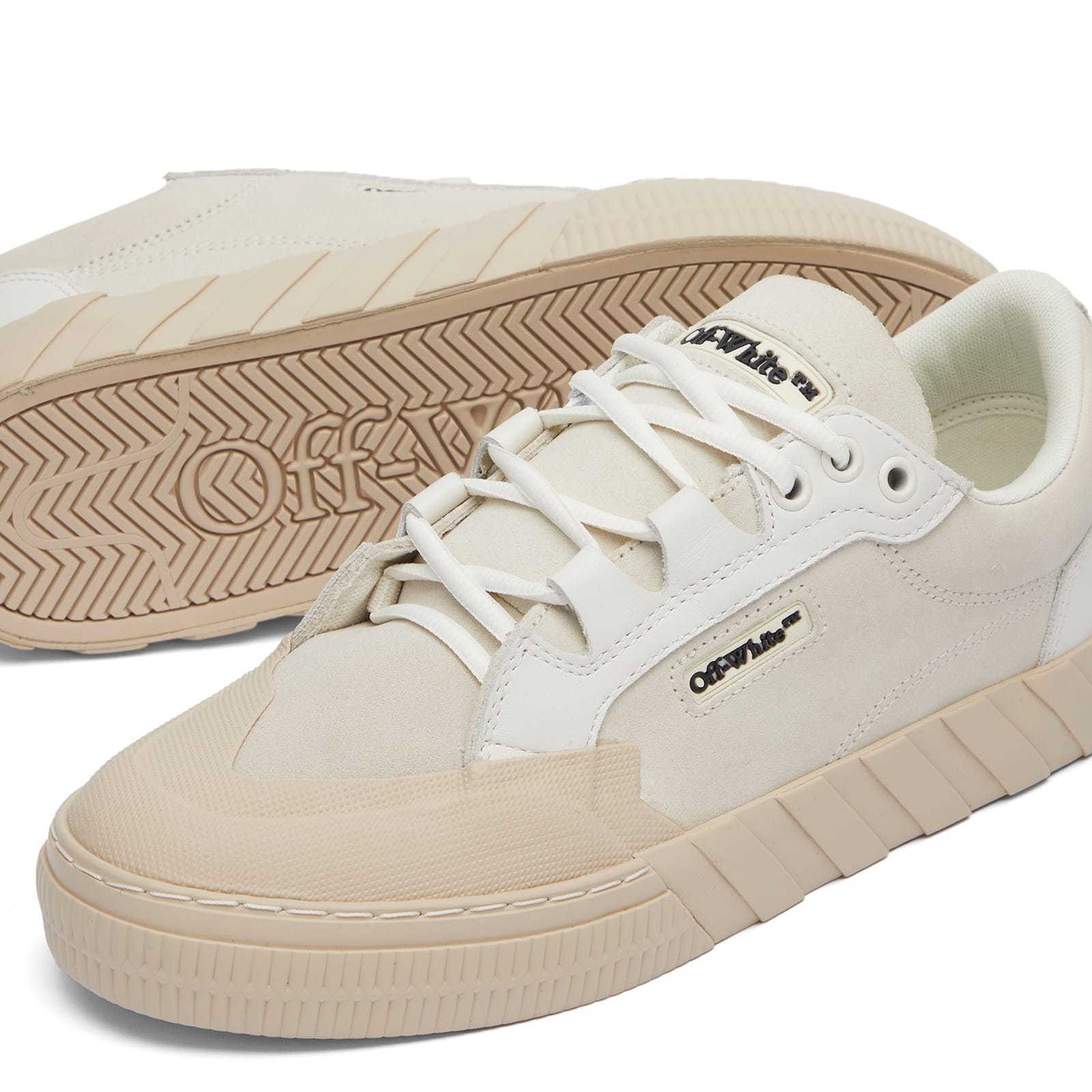 Off-White Men's Vulcanized 779 Skate Sneaker Beige Curated Menswear