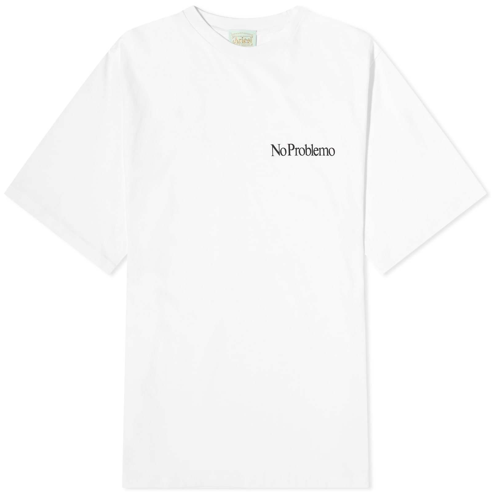 ★ARIES★ W MINI PROBLEMO SS TEE WHITE MINI PROBLEMO SS TEE Mini Problemo SS Tee White – Aries