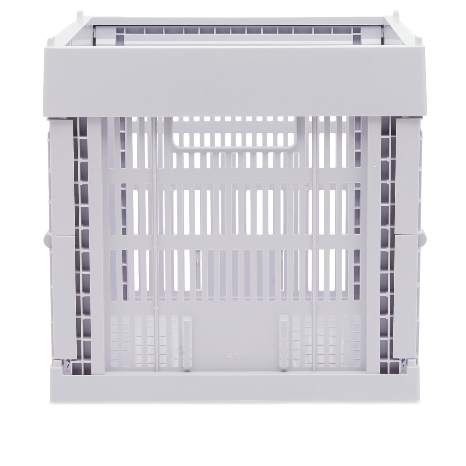 Hay Unisex Lavender Cube Recycled Colour Crate