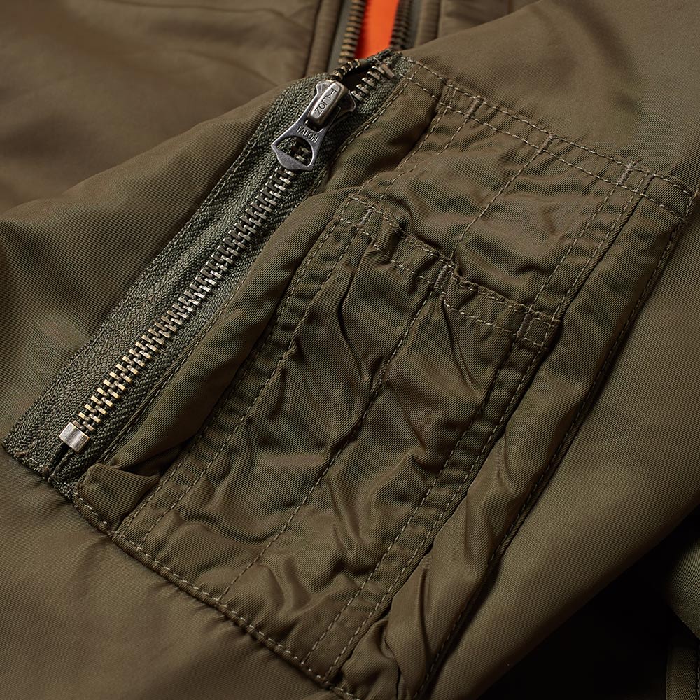 Polo Ralph Lauren Vintage Military Bomber Jacket Bohemian Olive END. (NL)