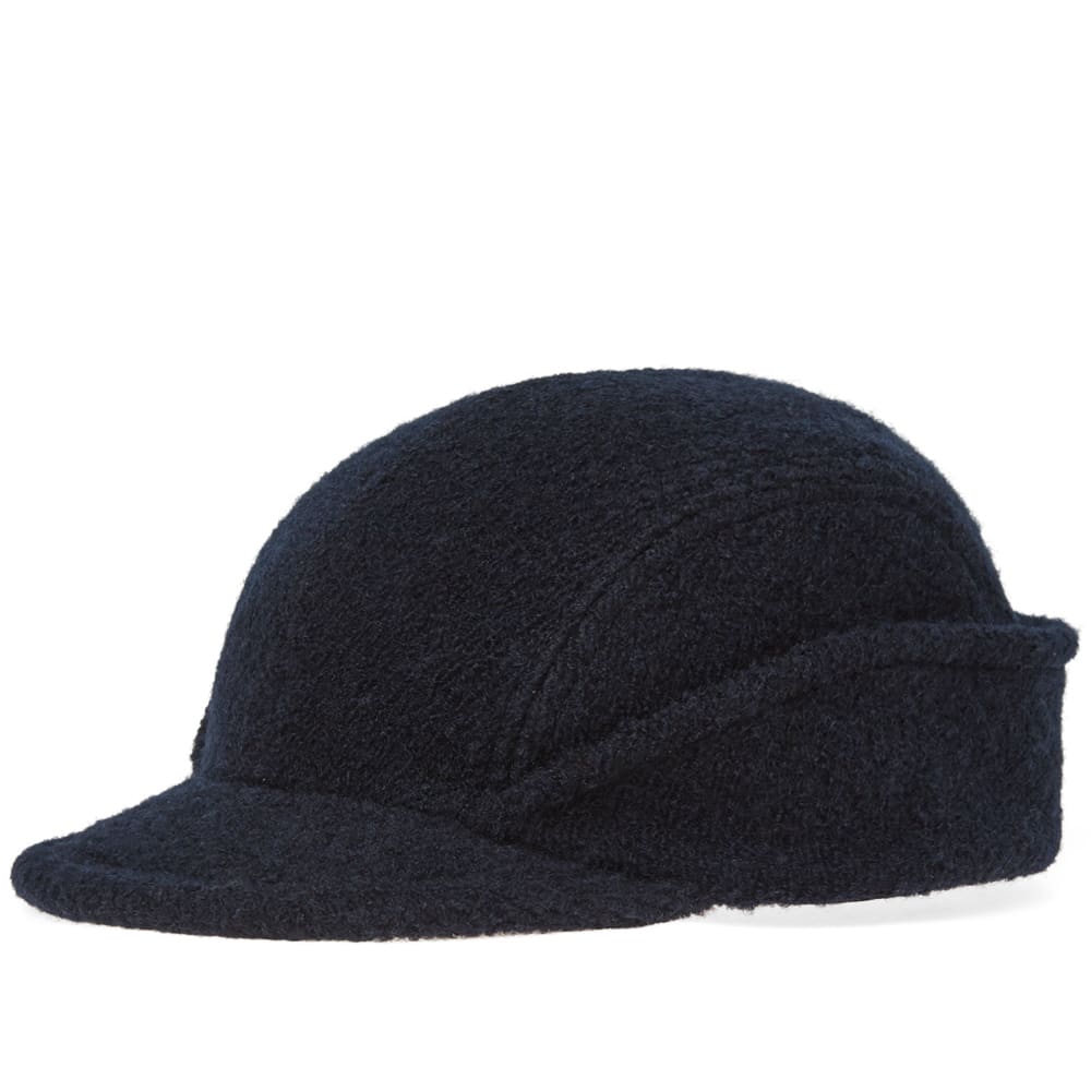 Arpenteur Cahors Boiled Wool Hat, Navy