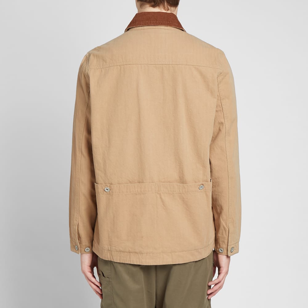 Adsum Cord Collar Work Jacket Khaki END.