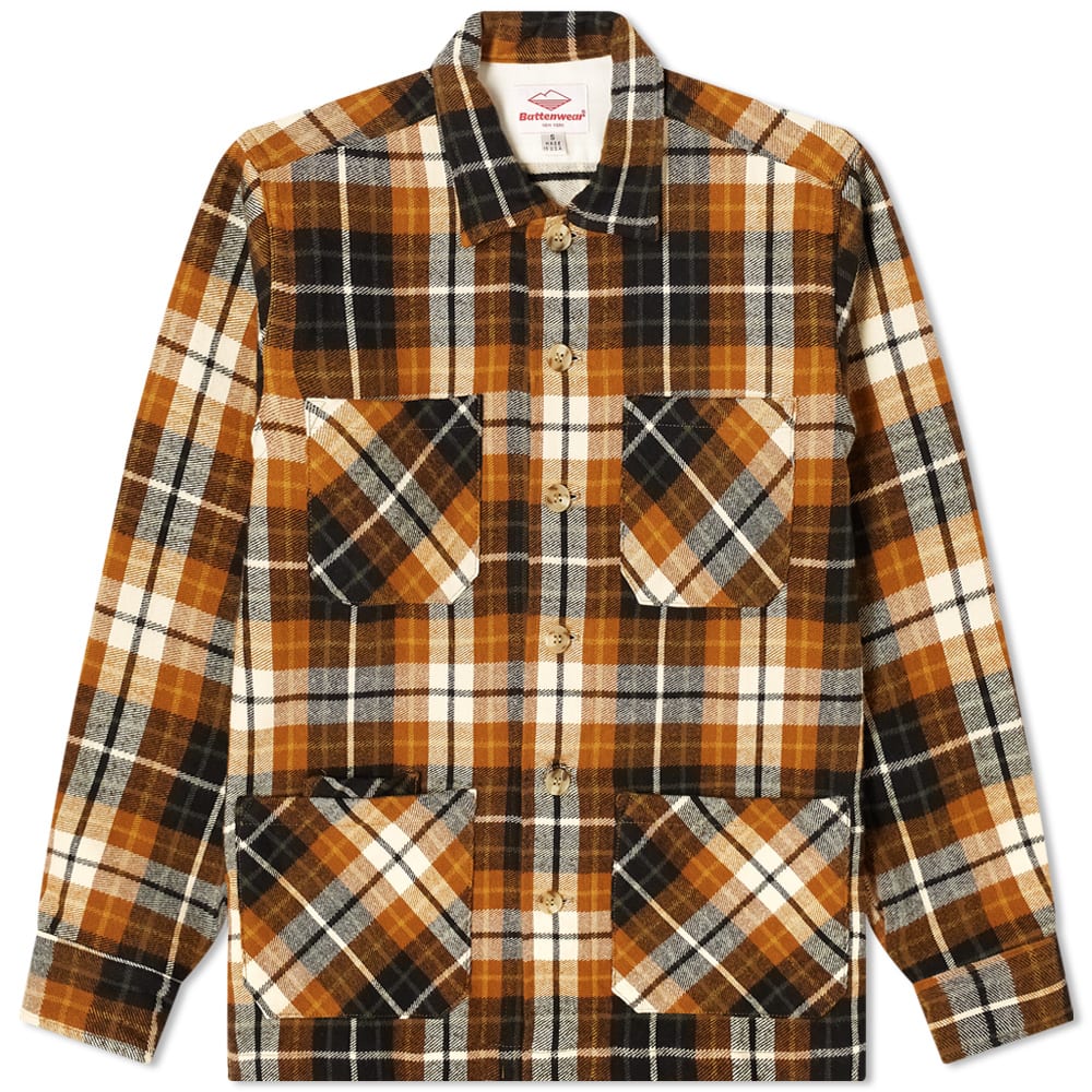 Click to view more detailed imagery on our partner's website Battenwear 5 Pocket Canyon Shirt In Brown