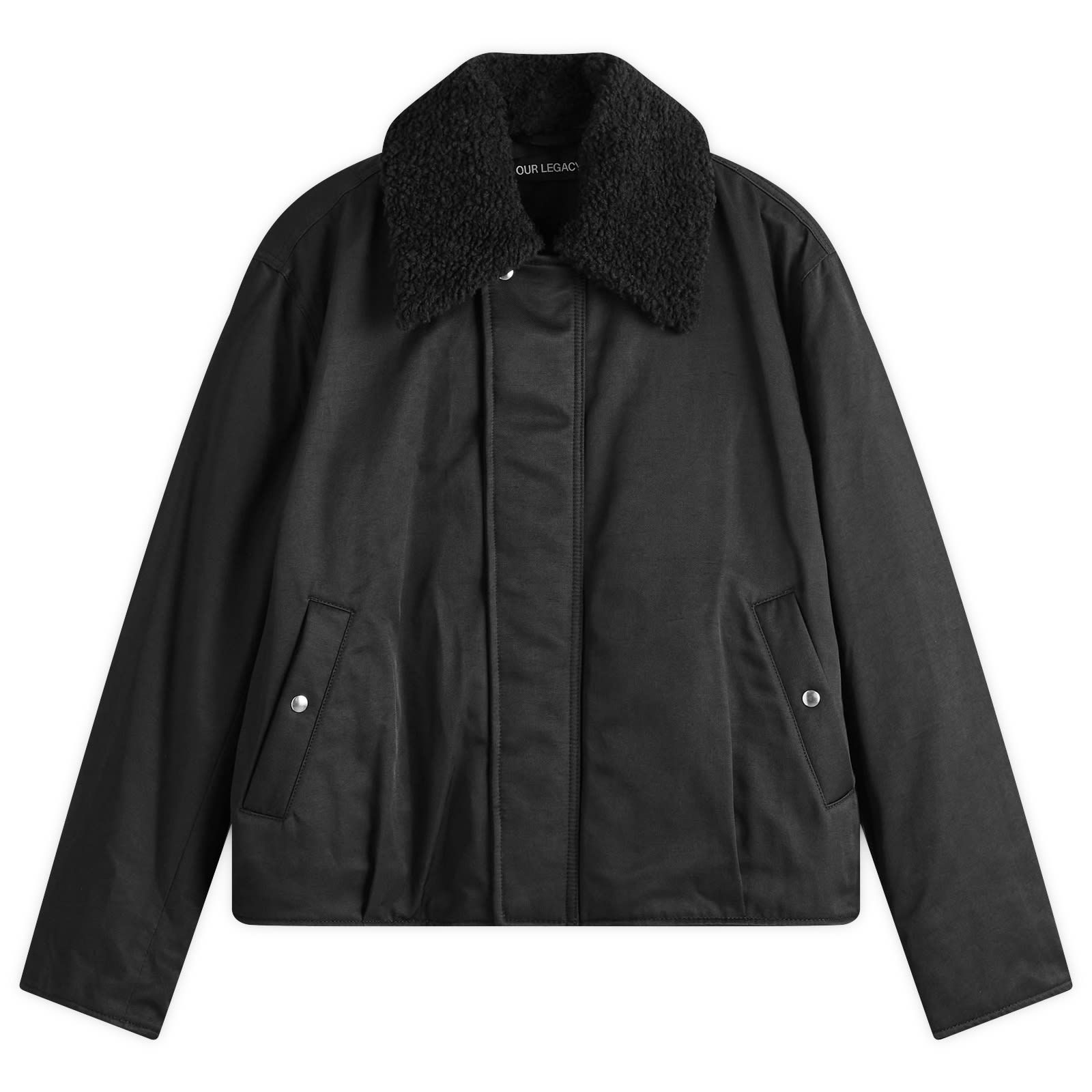 送料無料☆OUR LEGACY ACE JACKET Black Aero Nylon Our Legacy Ace Nylon Jacket Black Aero Nylon | END. (US)
