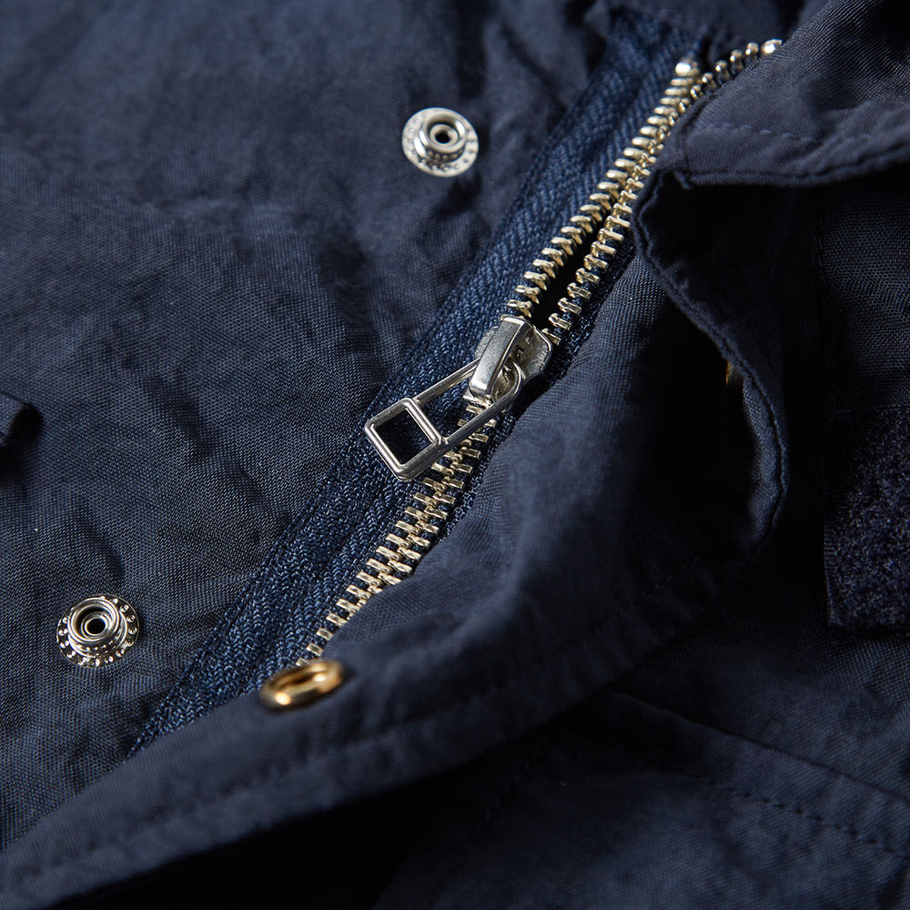 Beams Plus Garment Dyed M65 Jacket Navy | END.