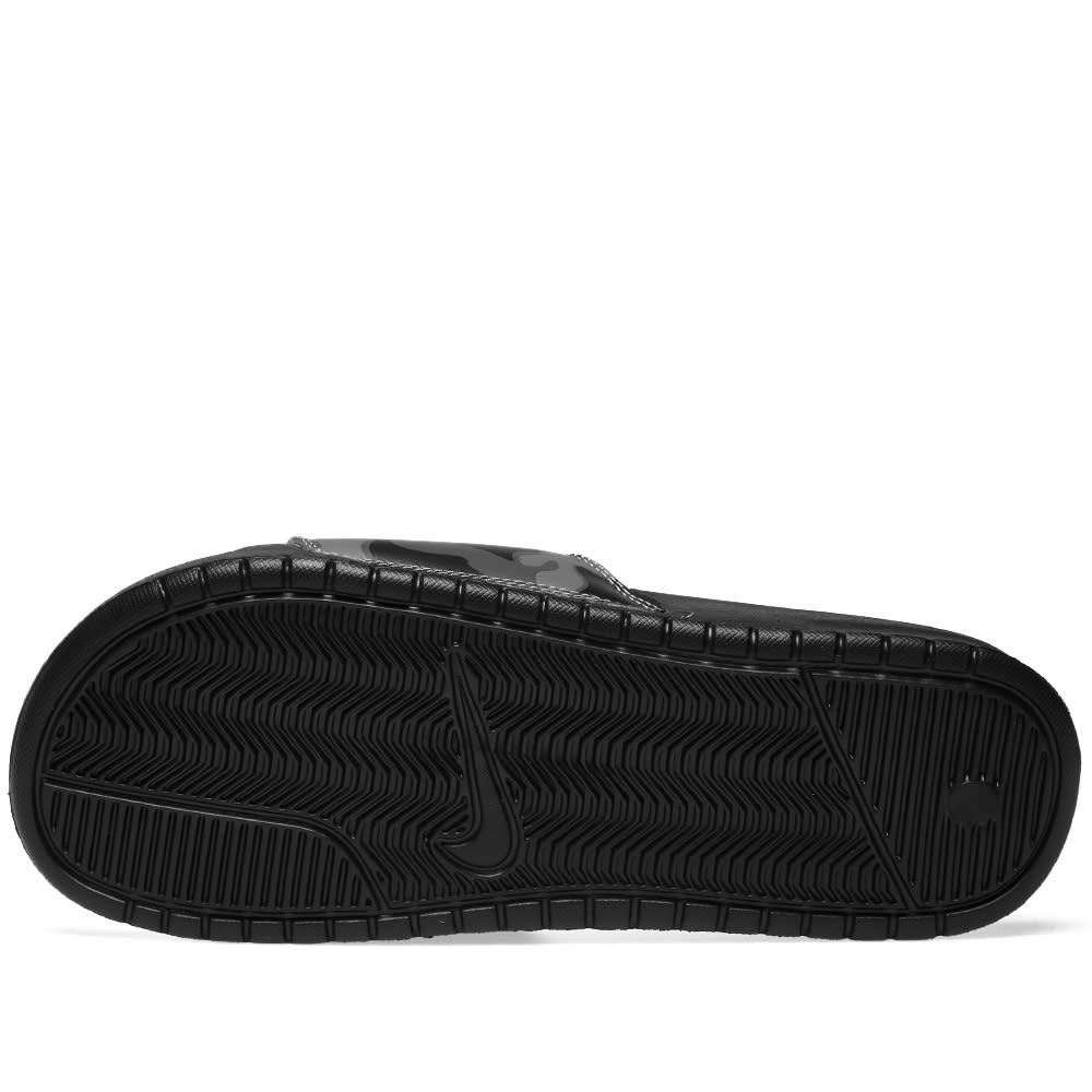 nike benassi jdi white black