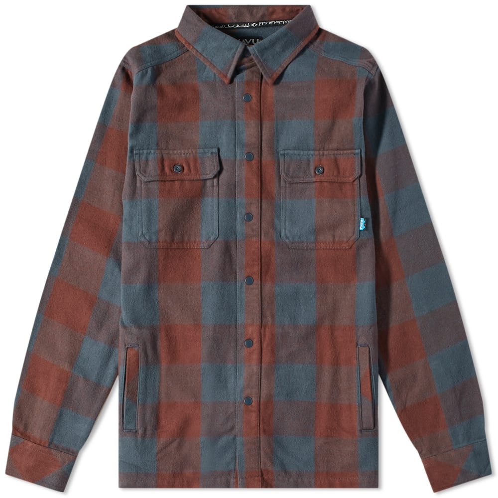 KAVU Northlake Shirt Jacket India Ink 