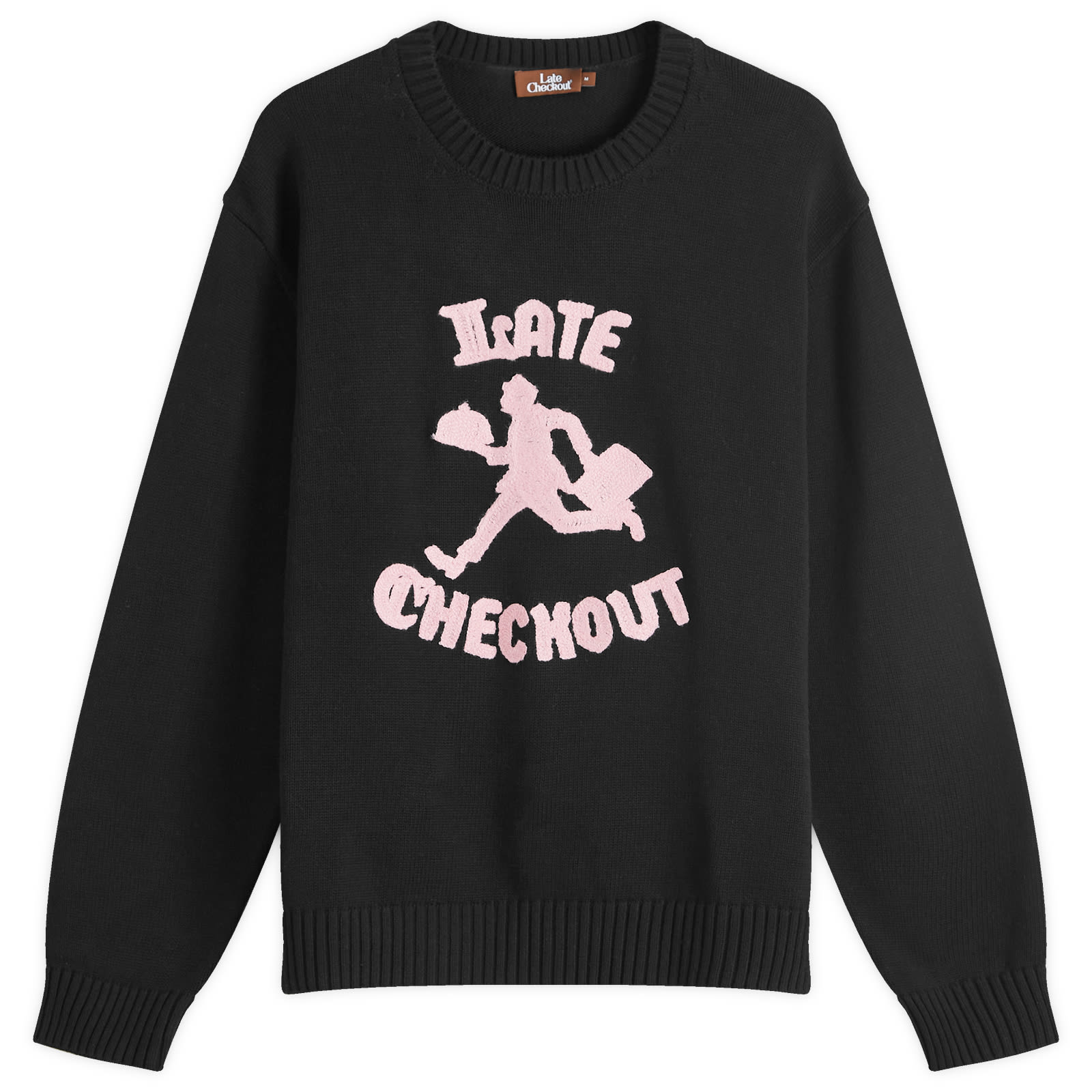 Late Checkout Bellboy Crew Knit Black END. (US)