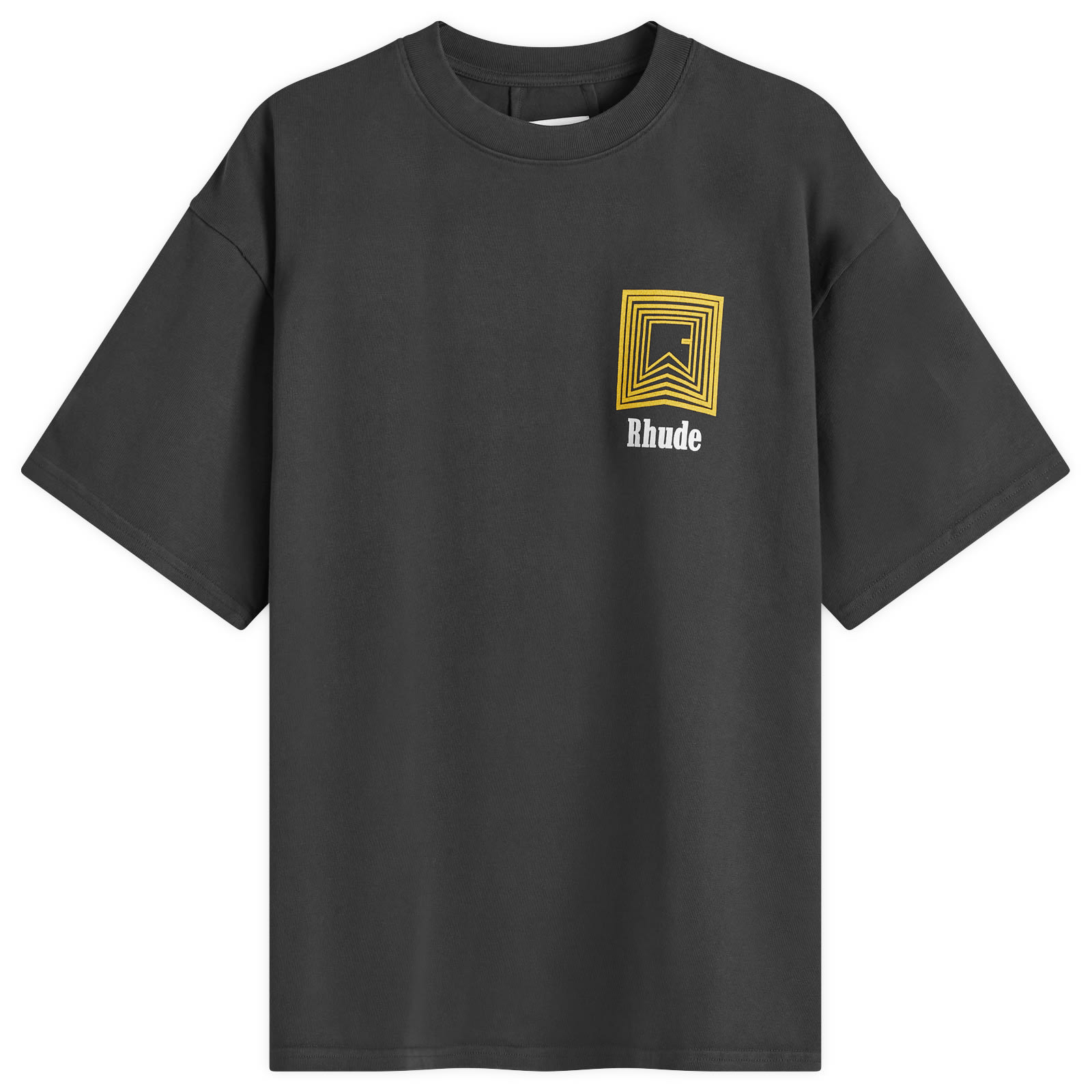 【関税込み】Rhude ブラック Chevron Tシャツ Rhude Chevron T-Shirt Vintage Black | END. (CA)