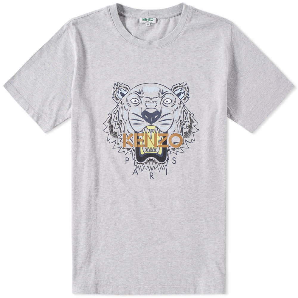 Bringing their playful energy to a simple cotton tee, Kenzos introduce Paris streetwear to Japanese fashion with the Tiger tee. Now a distinctive motif of the label, it’s the easiest way to tap into their cool, contemporary aesthetic.

100% Cotton
Tiger Graphic Print
Ribbed Crew Neck
>