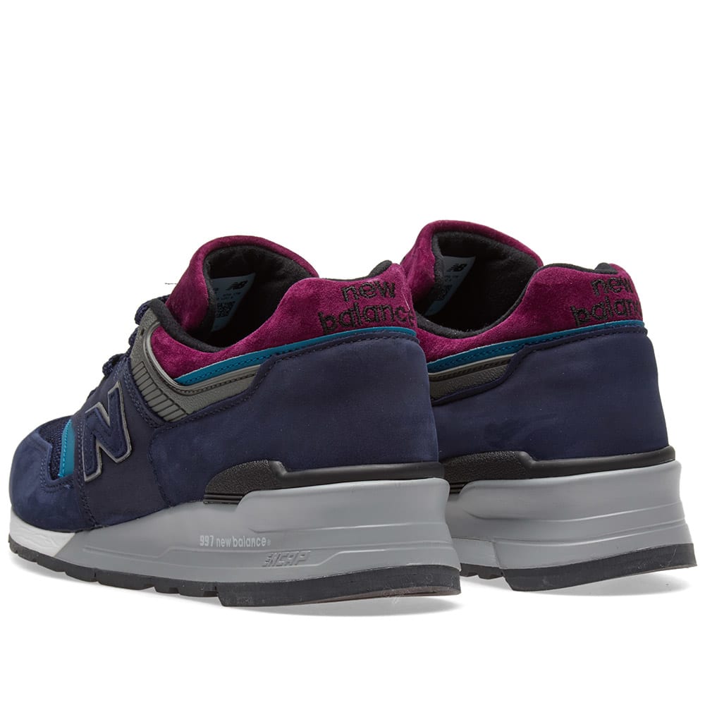 new balance 997 northern lights navy grey