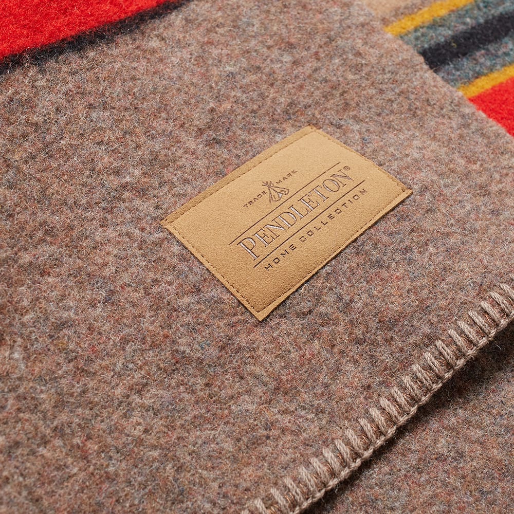 Pendleton Yakima Twin Wool Blanket with Carrier Mineral Umber END. (IE)