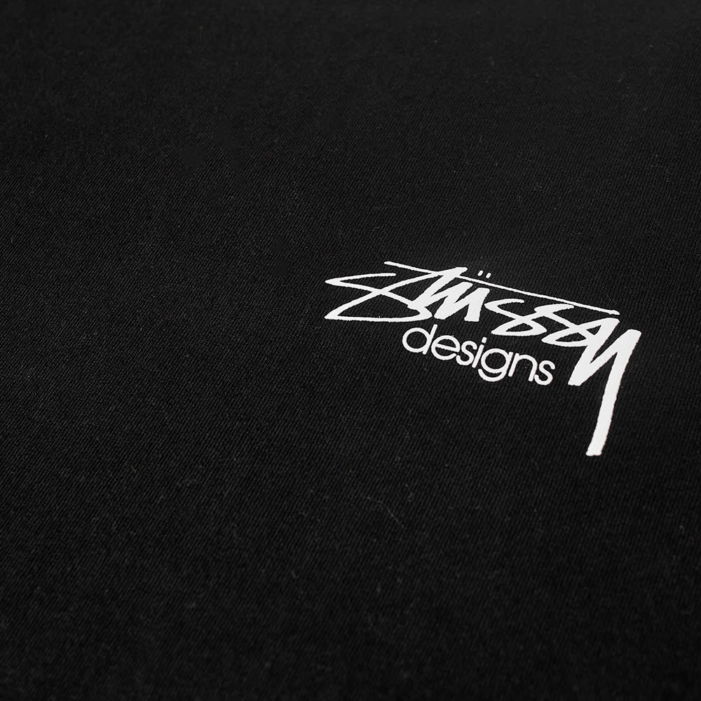 Stussy Long Sleeve Ransom Tee Black End Us