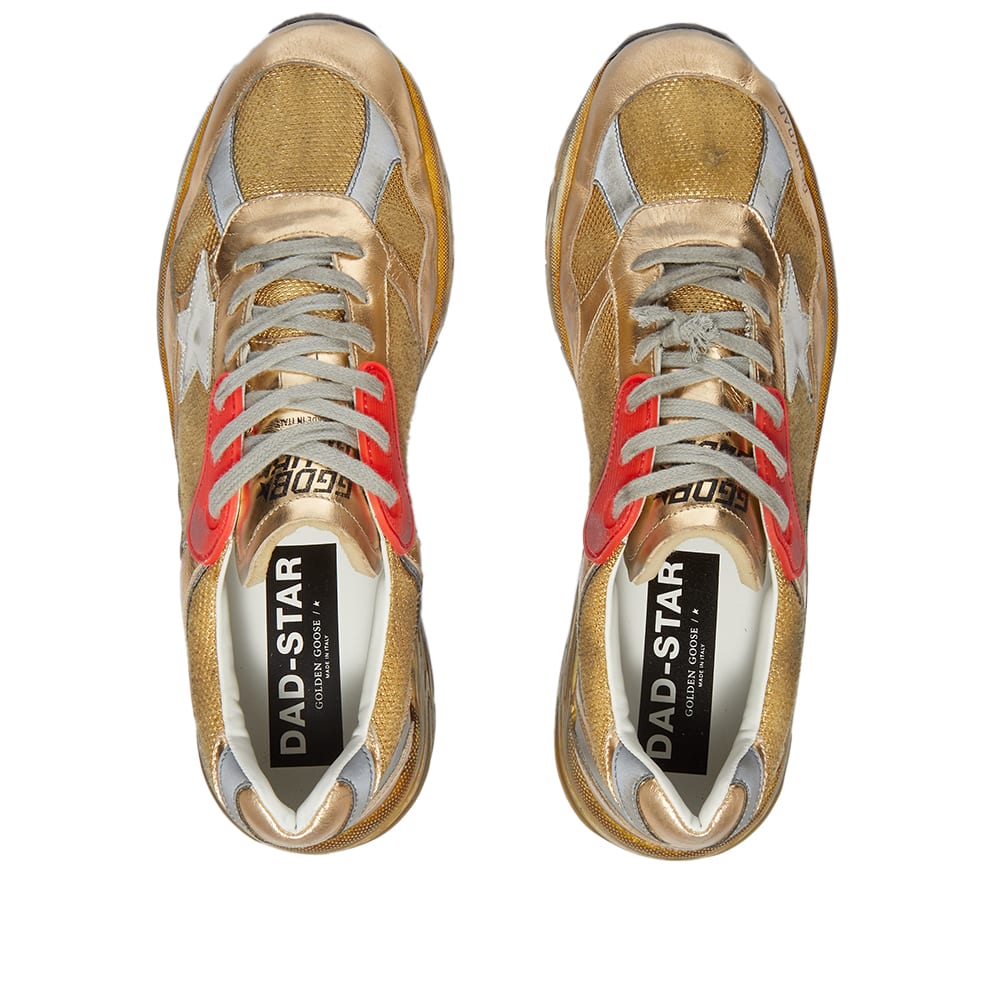 Golden Goose Running Dad Sneaker Gold 