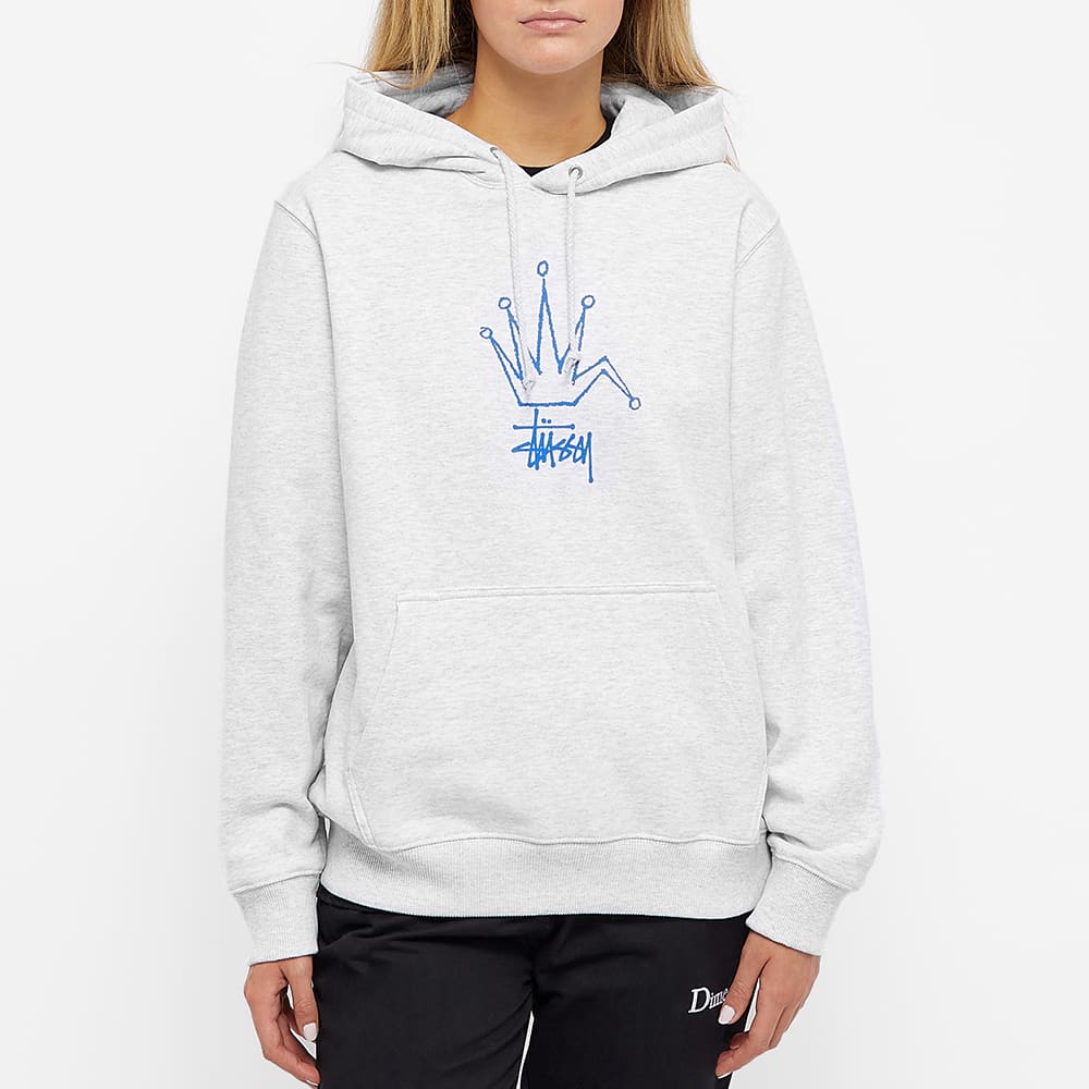 Stussy Broken Crown Logo Hoody Stussy Broken Crown Logo Hoody