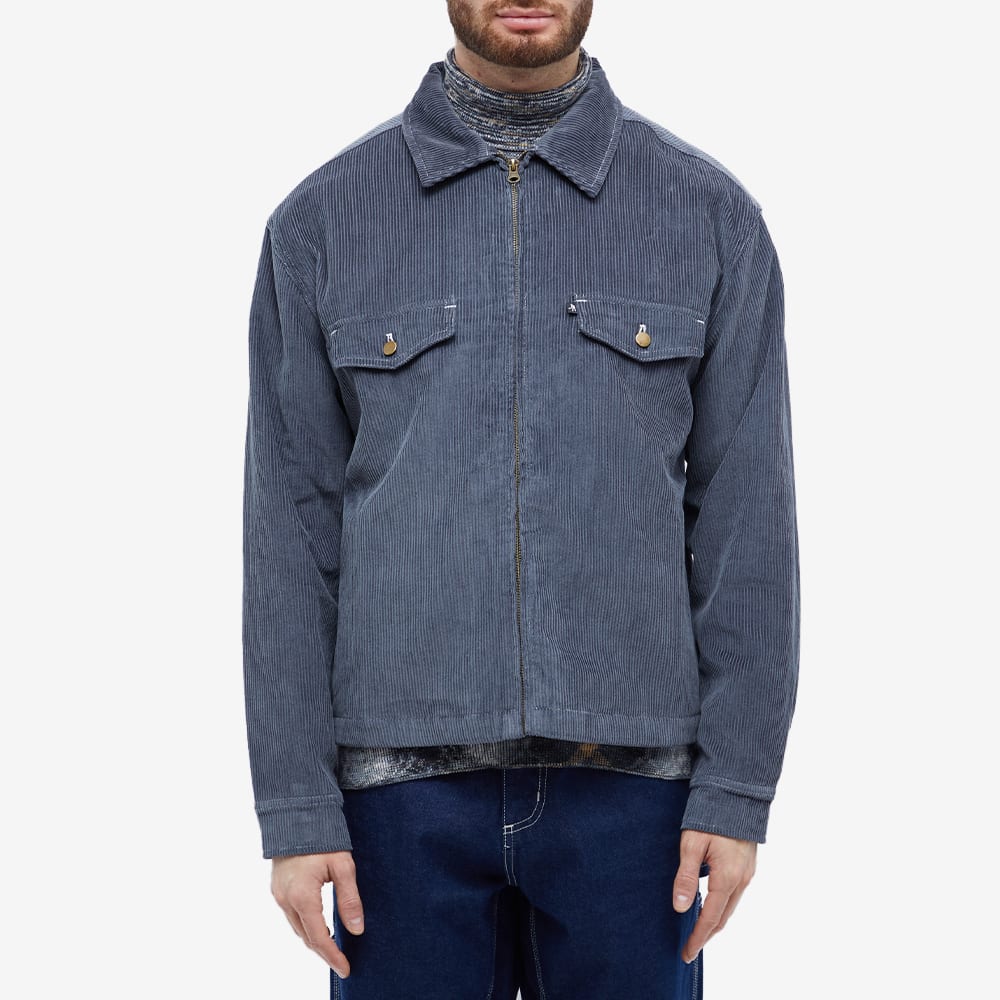 PassPort Cord Zip Jacket Navy END. (Global)