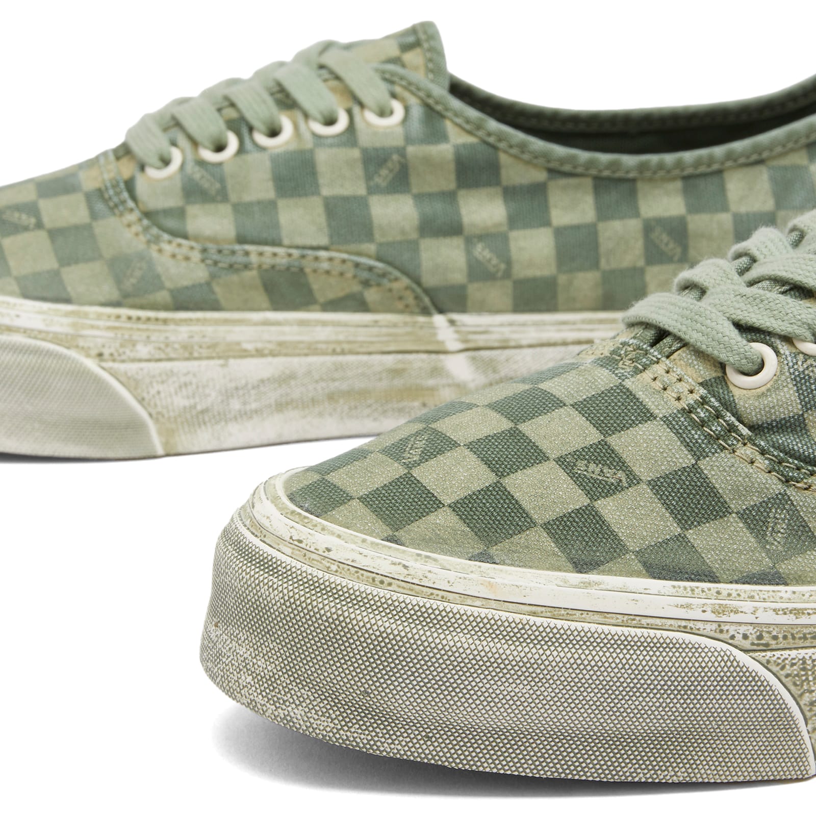 Vans Men's LX Authentic Reissue 44 Dip Dye Checkerboard Twist Of