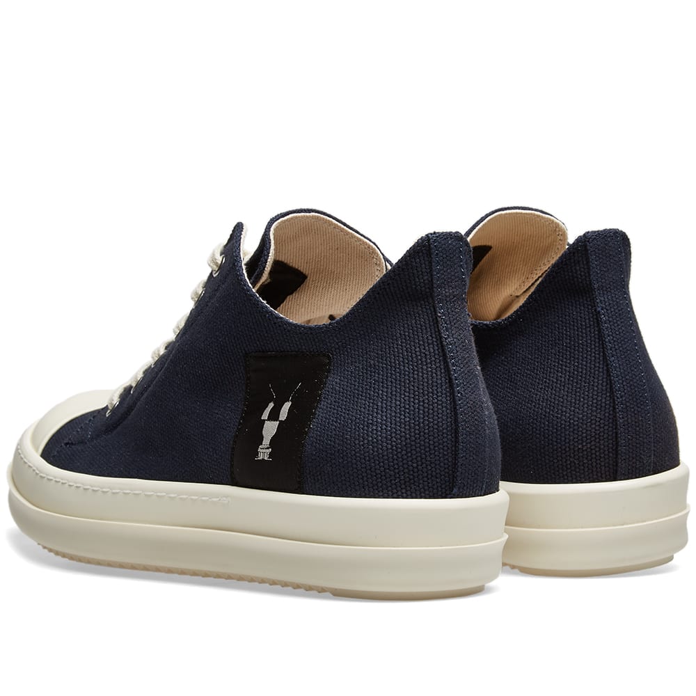 RICK OWENS RICK OWENS DRKSHDW LOGO LOW SNEAKER