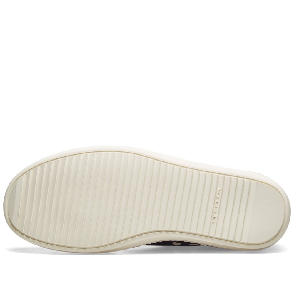 RICK OWENS RICK OWENS DRKSHDW LOGO LOW SNEAKER