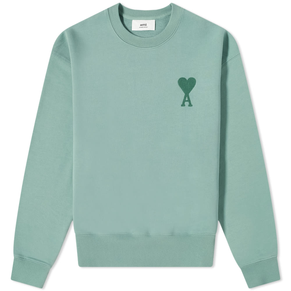 Ami tonal heart crew sweat Clearance