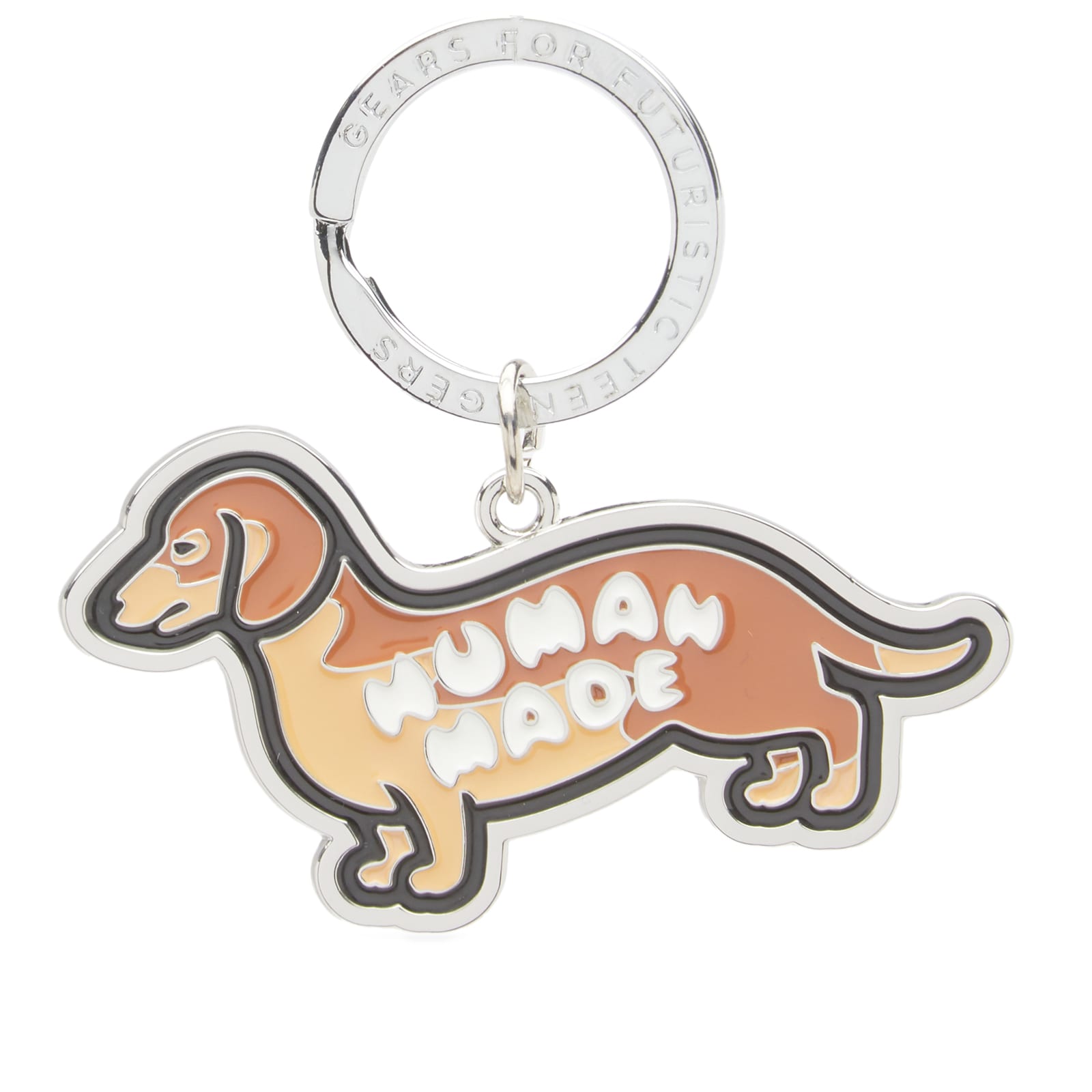 Human Made Dachs Keyring Brown | END. (US)