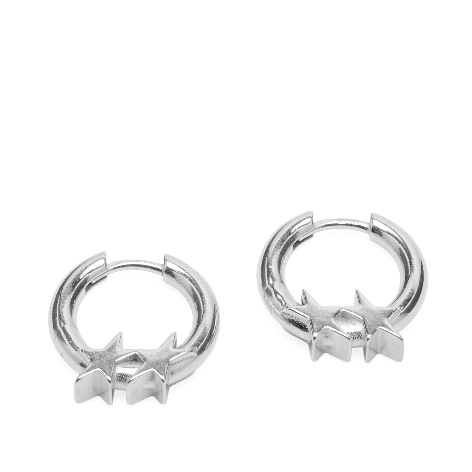 TwoJeys Men’s TJ Icon Earrings Sterling Silver