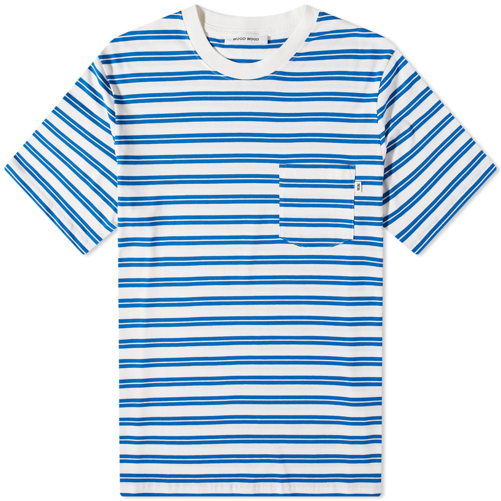 Wood wood striped t shirt Clearance