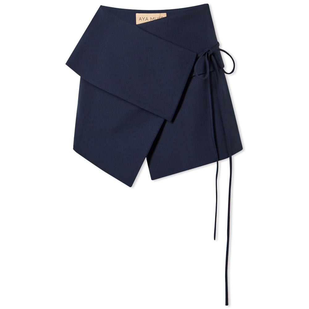 【SOMEWHEREBUTTER】Muse Layered Skirt Pants - Navy 3rd / Muse Layered Skirt Pants - Navy - SOMEWHERE BUTTER.