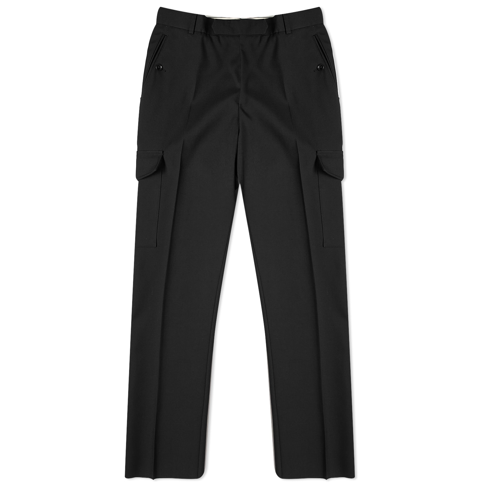 Alexander McQueen Military Cigarette Trousers Black | END. (US)