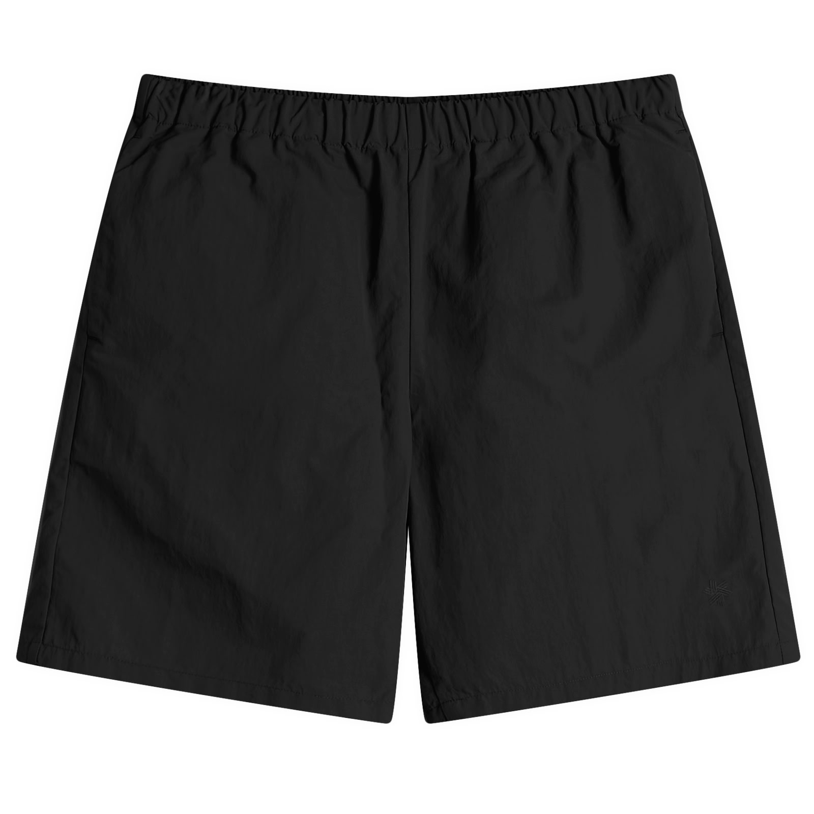 Goldwin Men's Black Nylon Shorts