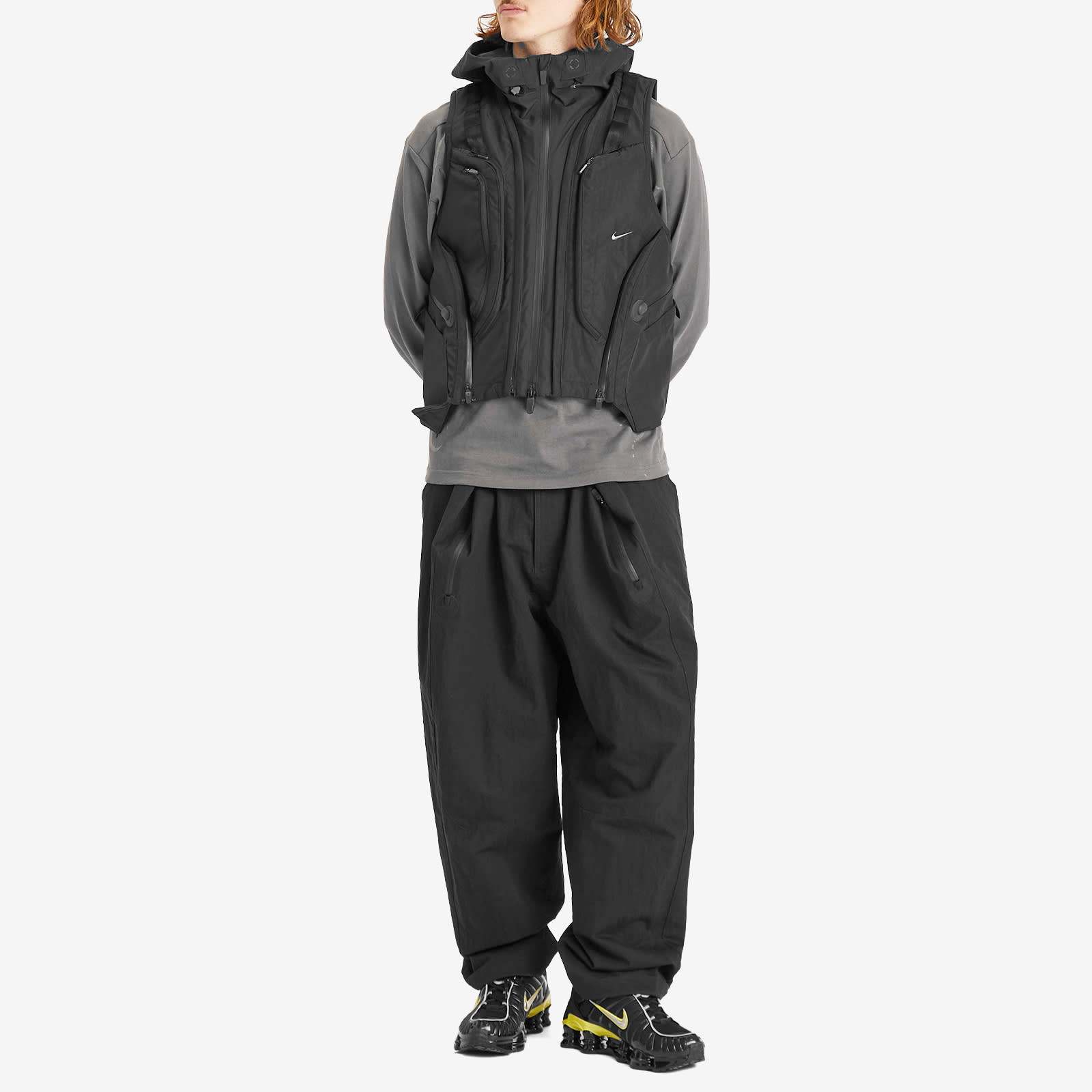 Nike ISPA Adapt Modular Vest Black/Iron Grey - Curated Menswear