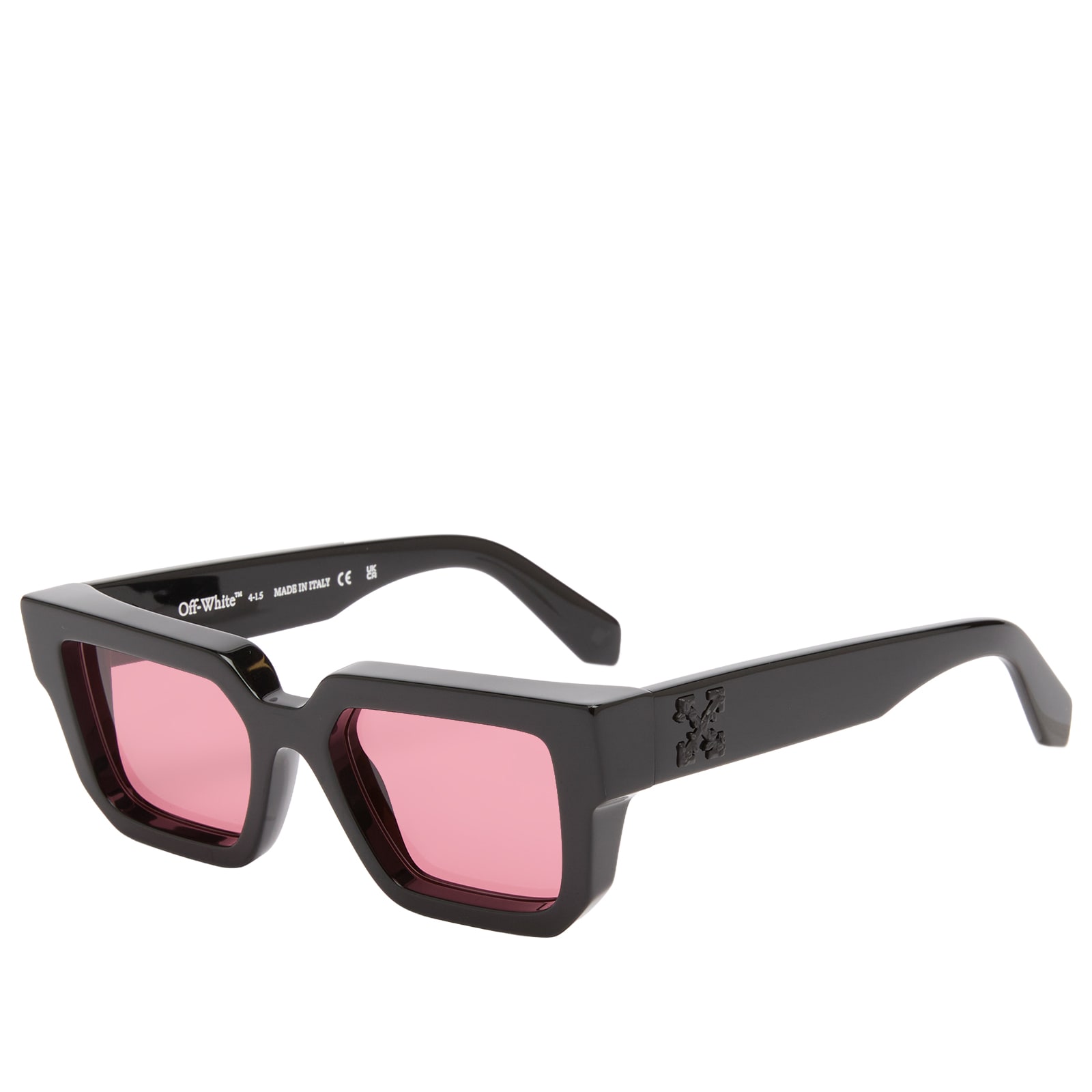 Off-White Silverstone Sunglasses Black & Red | END. (US)
