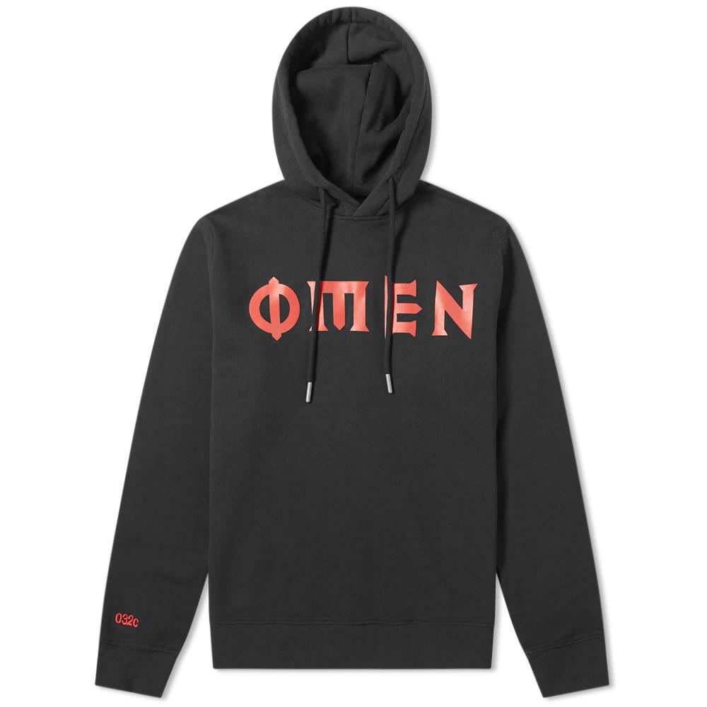 032c Omen Print Hoody Black | END. (US)