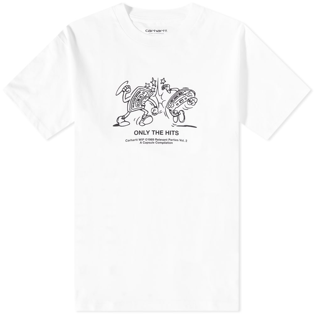 Carhartt WIP Relevant Parties Vol.2 T-Shirt White & Black