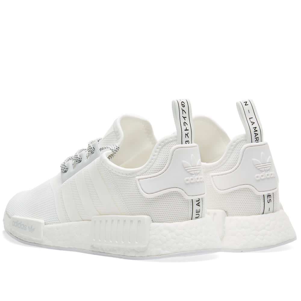 adidas nmd r1 white white