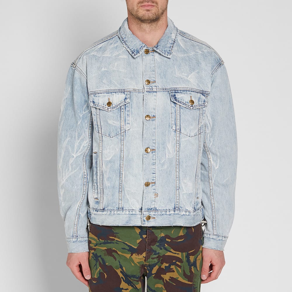 Ksubi Oh G Denim Jacket Electric Marble END. (IE)